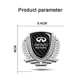Infiniti Metal Diamond Car Rear Sticker Trunk Emblem Badge Decal