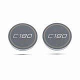 2pcs Mercedes Benz W124 W140 W168 W176 W203 W204 W205 W212 W213 W214 W215 Logo Car Water Coasters 7-color LED Light Cup Mat Holder