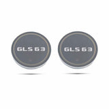 2pcs Mercedes Benz W124 W140 W168 W176 W203 W204 W205 W212 W213 W214 W215 Logo Car Water Coasters 7-color LED Light Cup Mat Holder