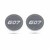 2pcs BMW E28 E30 E34 E36 E39 E46 E52 E53 E60 E61 E62 Logo Car Water Coasters 7-color LED Light Cup Mat Holder