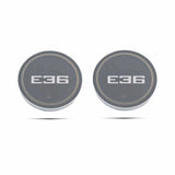 2pcs BMW E28 E30 E34 E36 E39 E46 E52 E53 E60 E61 E62 Logo Car Water Coasters 7-color LED Light Cup Mat Holder