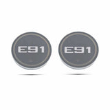 2pcs BMW E28 E30 E34 E36 E39 E46 E52 E53 E60 E61 E62 Logo Car Water Coasters 7-color LED Light Cup Mat Holder