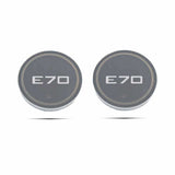 2pcs BMW E28 E30 E34 E36 E39 E46 E52 E53 E60 E61 E62 Logo Car Water Coasters 7-color LED Light Cup Mat Holder
