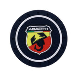 2pcs/set Abarth PVC Car Water Coaster Cup Mat