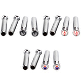 4pcs/set Maserati Logo Car Door Bolt Lock Pins Gate Lock Screws