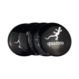 4pcs 56/60/65/75/90mm Audi Quattro Sline RS Car Wheel Center Hub Cap Sticker Decal