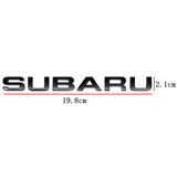 Subaru Logo Metal Letter Car Rear Sticker Decal Emblem Badge