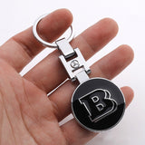 Mercedes Benz AMG Brabus Apple Tree Metal Car Keychain Key Ring Holder