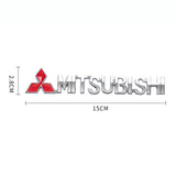 Mitsubishi Ralliart Metal Car Rear Sticker Decal Emblem Badge