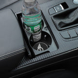 2PCS MINI Cooper Diamond Car Water Coaster Cup Mat