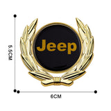 Jeep Metal Car Rear Sticker Trunk Emblem Badge Decal