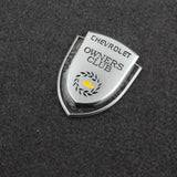 Chevrolet Metal Shield Car Rear Sticker Auto Window Emblem Badge Decal