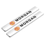 2pcs MG Logo Car Fender Side Emblem Badge Sticker