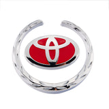 Toyota Metal Car Rear Sticker Auto Window Emblem Badge Decal