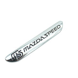 1PC MS Mazda Speed Logo Metal Car Sticker Badge Decal