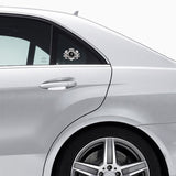 Maserati Double Lion Metal Car Rear Sticker Auto Window Emblem Badge Decal