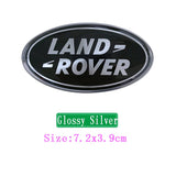 Land Rover Elliptical Metal Car Window Sticker Emblem Badge Decal