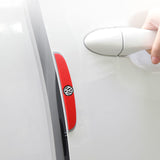 4pcs/set VW Car Door Mirror Side Anti Collision Sticker Bumper Strips