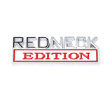 Jeep Redneck Edition Metal Car Front Grille Emblem Badge Auto Rear Sticker Decal