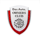 VW Metal Shield Car Rear Sticker Auto Window Emblem Badge Decal