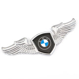 BMW Angle Wings Metal Car Front Hood Bonnet Sticker Emblem Badge