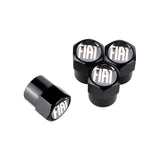 4pcs/set Fiat Car Air Valve Stem Cap Auto Tyre Valve Covers