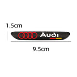 1PC Audi Allroad Sline Logo Metal Car Sticker Badge Decal