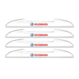 4pcs VW Car Door Bumper Strip Anti-collision Protection Sticker