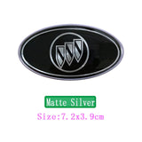 Buick Elliptical Metal Car Window Sticker Emblem Badge Decal