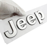 Jeep ABS Car Front Hood Emblem Badge Auto Body Side Sticker Rear Decal