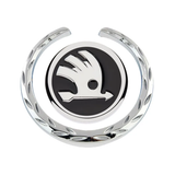 Skoda Metal Car Rear Sticker Auto Window Emblem Badge Decal