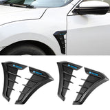 2PCS Mazda Logo Shark Fin Car Side Fender Sticker Emblem