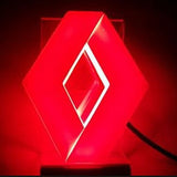 7.4x9.5cm Renault Car LED Light Front Rear Emblem Badge