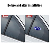 Subaru Elliptical Metal Car Window Sticker Emblem Badge Decal
