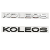 Renault KOLEOS Letter Logo ABS Car Trunk Sticker Emblem Badge Decal