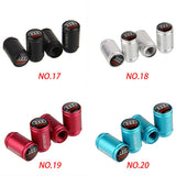 4pcs/set Audi Logo Car Tire Valve Caps Auto Tyre Wheel Air Covers Air Caps