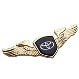 Toyota TRD Angle Wings Metal Car Front Hood Bonnet Sticker Emblem Badge