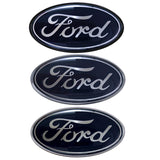 Ford Mustang Elliptical Metal Car Window Sticker Emblem Badge Decal