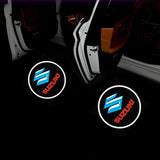 2pcs Suzuki Wireless Car Welcome Door Laser Projection LED Light