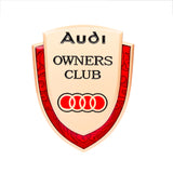 Audi Metal Shield Car Rear Sticker Auto Window Emblem Badge Decal