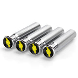 4pcs/set Chevrolet Logo Car Door Bolt Lock Pins Gate Lock Screws