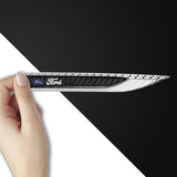 2pcs Ford Logo Metal Car Side Fender Emblem Stickers