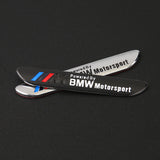 1PC BMW Motorsport Performance Logo Metal Car Sticker Badge Decal