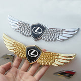 Lexus Metal Wings Car Front Sticker Emblem Badge Decal