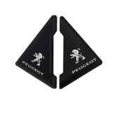 2PCS Peugeot Car Door Corner Edge Cover Anti-Scratch Protective Sticker