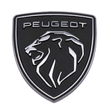 Peugeot Lion Head Logo Metal Car Rear Sticker Decal Auto Body Emblem Badge