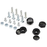 4pcs/set Ford Logo Stainless Steel Car License Plate Bolts