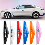 6pcs Ford TPU Car Door Anti-collision Protective Stickers Bumper Strip Decal