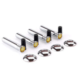 4pcs/set Renault Logo Car Door Bolt Lock Pins Gate Lock Screws
