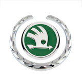 Skoda Metal Car Rear Sticker Auto Window Emblem Badge Decal